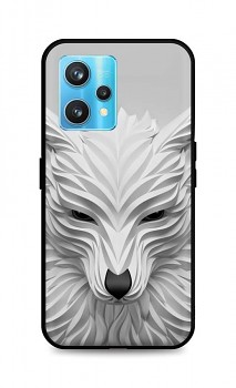Zadní pevný kryt LUXURY na Realme 9 Pro+ Bílý vlk