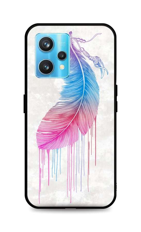 Levně Kryt TopQ LUXURY Realme 9 Pro+ pevný Feather 73142 (pouzdro neboli obal na mobil Realme 9 Pro+)