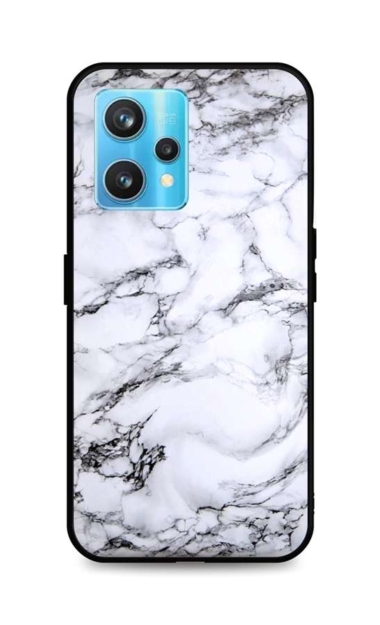 Zadní pevný kryt LUXURY na Realme 9 Pro+ Marble White