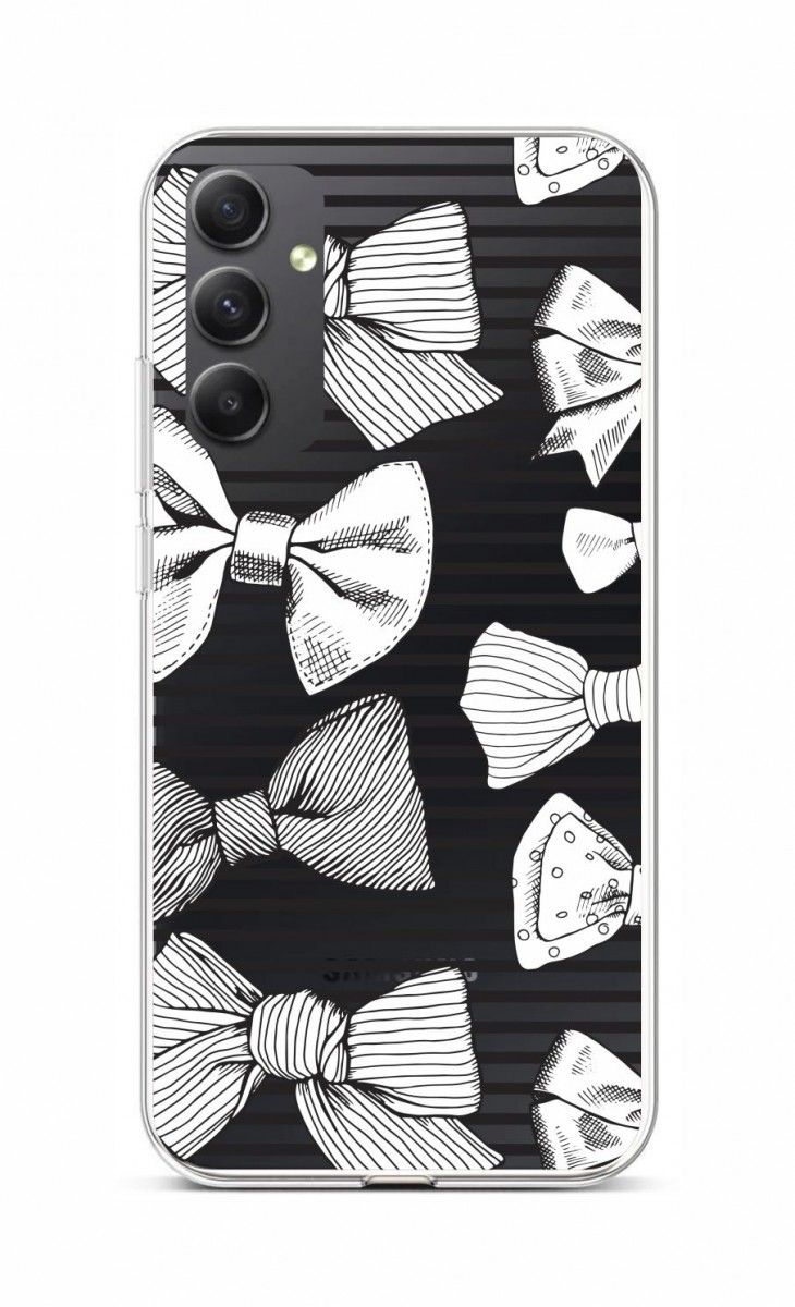 Levně Kryt TopQ Samsung A34 Mašličky 93151 (pouzdro neboli obal na mobil Samsung A34)