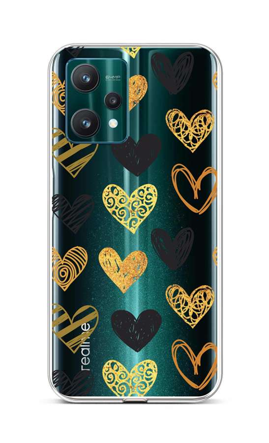 Levně Kryt TopQ Realme 9 Pro silikon Srdce 73157 (pouzdro neboli obal na mobil Realme 9 Pro)