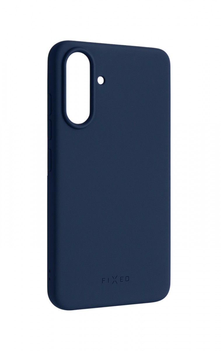 Levně Zadní pogumovaný kryt FIXED Story pro Samsung Galaxy A56 5G, modrý