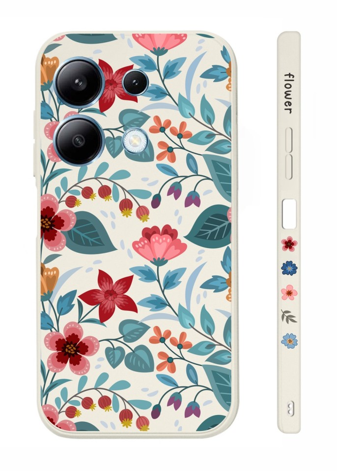 Zadní kryt Design na Xiaomi Redmi Note 13 Podzimní kvítí