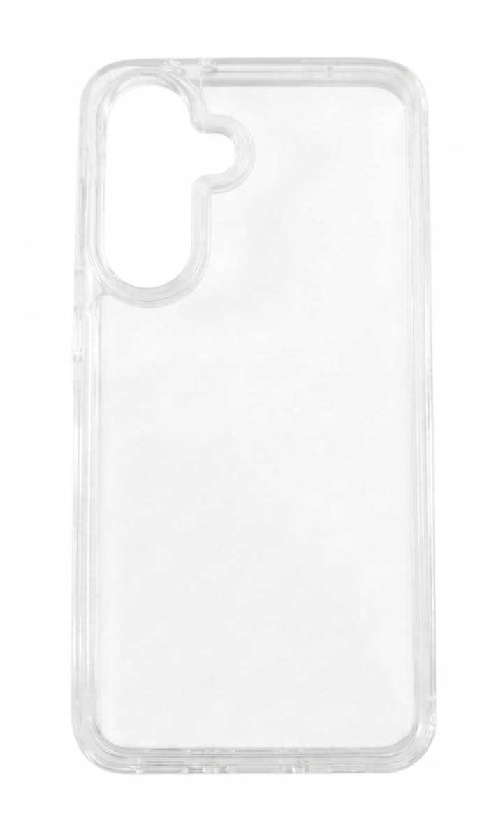 Zadní pevný kryt Super Clear Hybrid na Samsung A36 průhledný