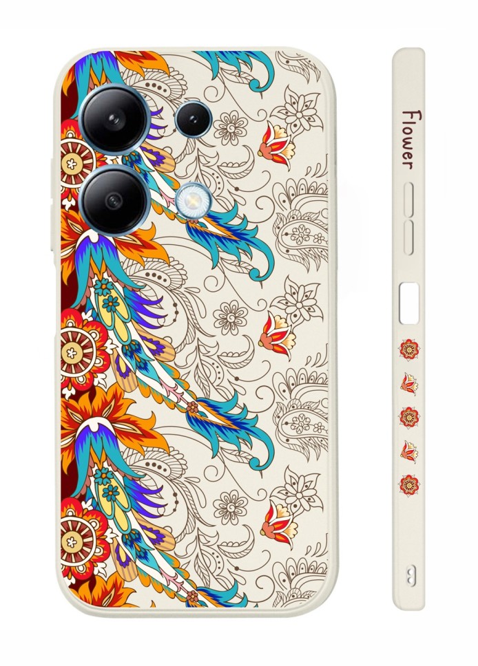 Levně Kryt TopQ Design Xiaomi Redmi Note 13 Antistres 123162 (pouzdro neboli obal na mobil Xiaomi Redmi Note 13)