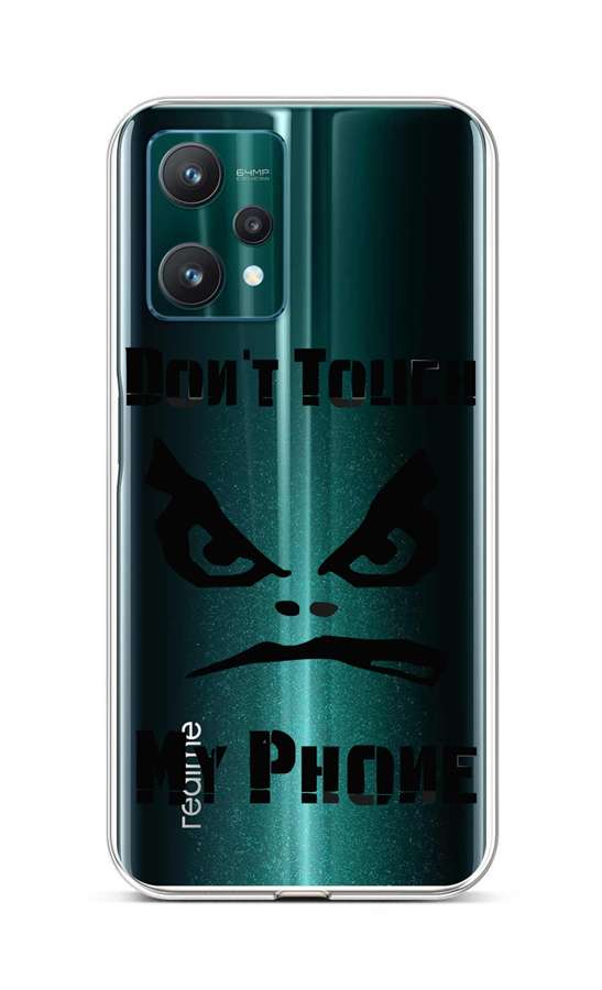 Levně Kryt TopQ Realme 9 Pro silikon Don´t Touch průhledný 73162 (pouzdro neboli obal na mobil Realme 9 Pro)