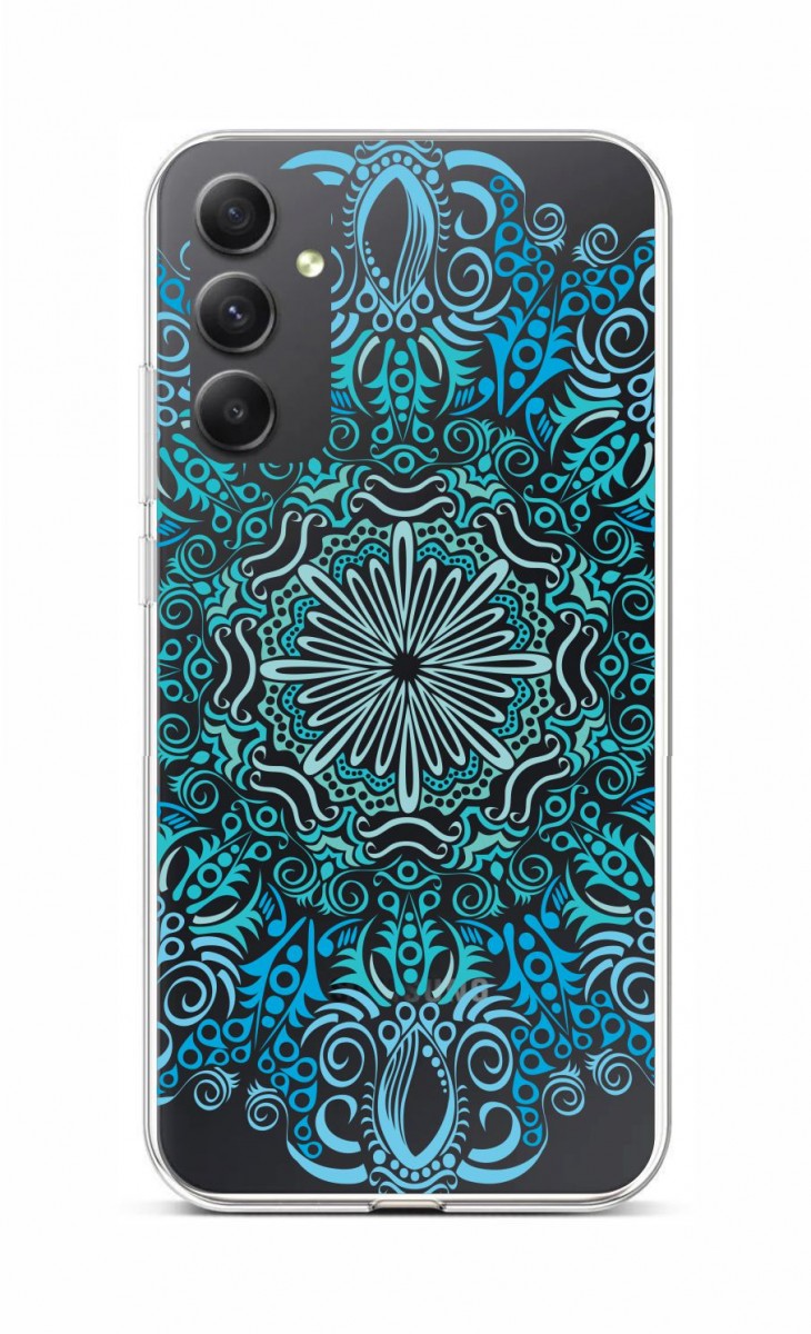 Zadní kryt na Samsung A34 Blue Mandala