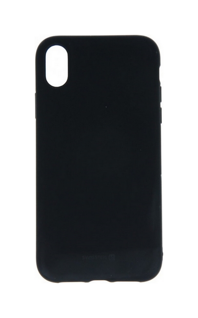 Levně Pouzdro swissten soft joy apple iphone xs/x černé
