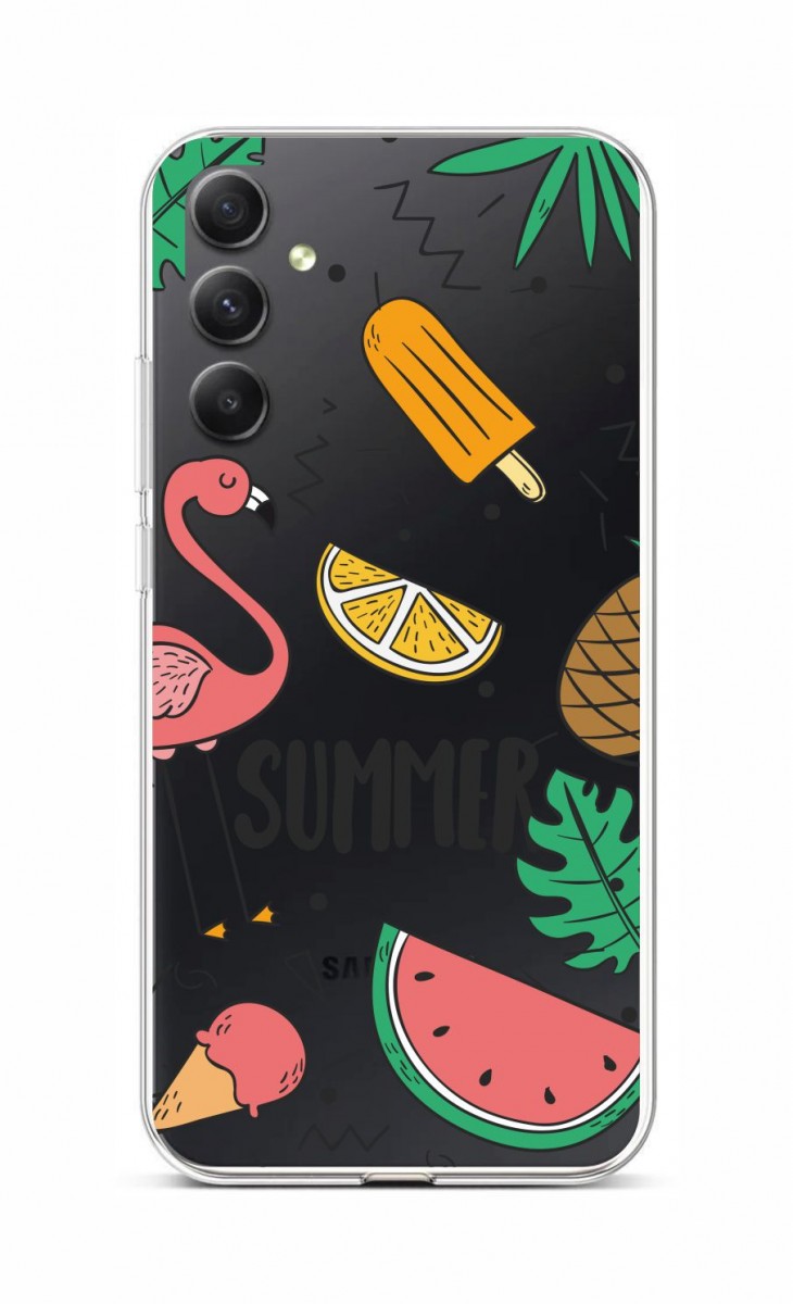 Levně Kryt TopQ Samsung A34 Summer 93166 (pouzdro neboli obal na mobil Samsung A34)