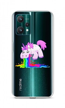Zadní silikonový kryt na Realme 9 Pro Rainbow Splash