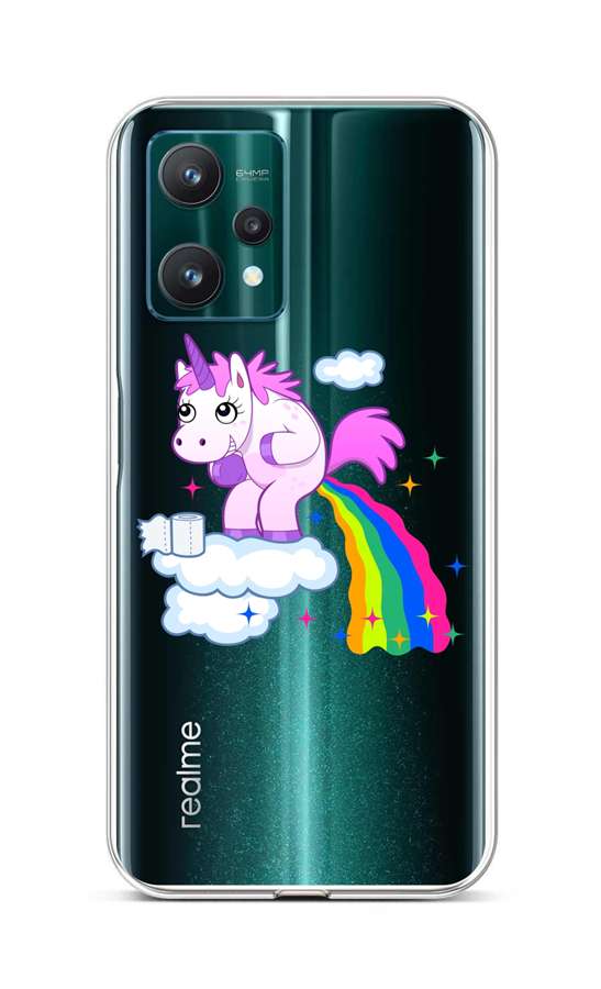 Levně Kryt TopQ Realme 9 Pro silikon Rainbow Disaster 73175 (pouzdro neboli obal na mobil Realme 9 Pro)