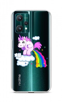 Zadní silikonový kryt na Realme 9 Pro Rainbow Disaster