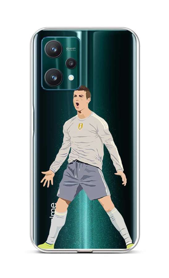 Kryt TopQ Realme 9 Pro silikon Fotbalista 73177 (pouzdro neboli obal na mobil Realme 9 Pro)