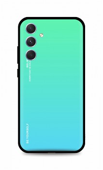 Zadní pevný kryt LUXURY na Samsung A54 5G duhový zelený