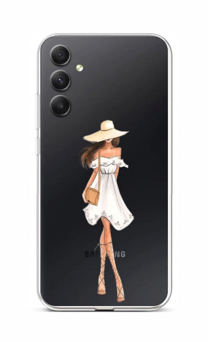 Levně Kryt TopQ Samsung A34 Lady 5 93189 (pouzdro neboli obal na mobil Samsung A34)