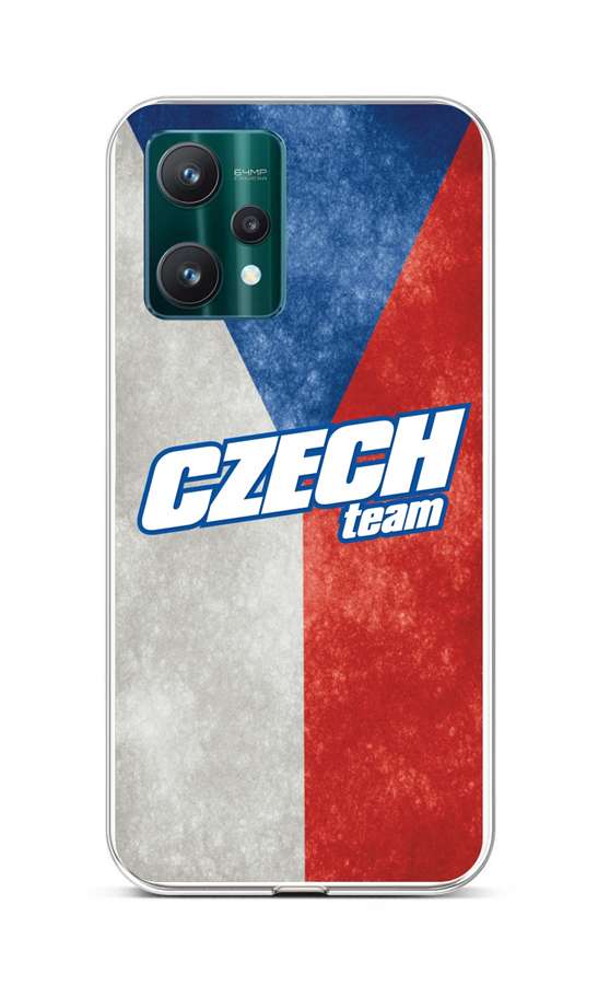 Zadní silikonový kryt na Realme 9 Pro Czech Team