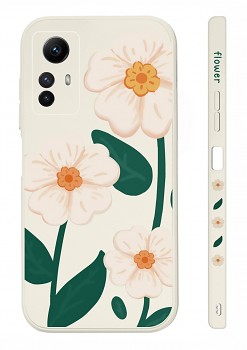 Zadní kryt Design na Xiaomi Redmi Note 12S Bílé květy