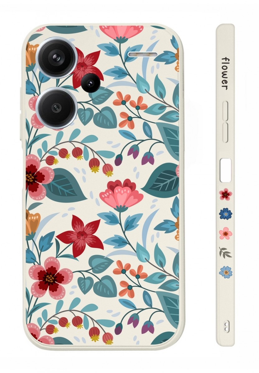 Zadní kryt Design na Xiaomi Redmi Note 13 Pro+ 5G Podzimní kvítí