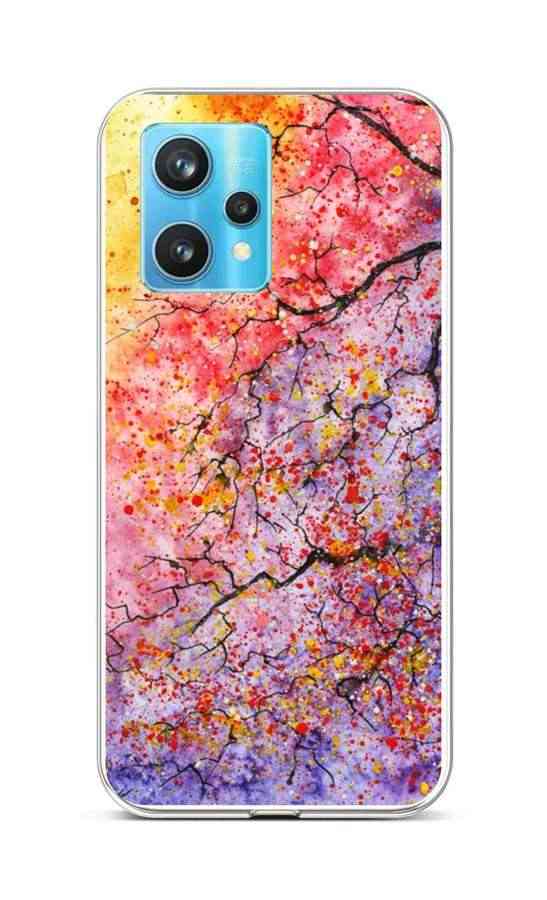 Levně Kryt TopQ Realme 9 Pro+ silikon Abstract Tree 73211 (pouzdro neboli obal na mobil Realme 9 Pro+)