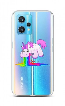 Zadní silikonový kryt na Realme 9 Pro+ Rainbow Splash