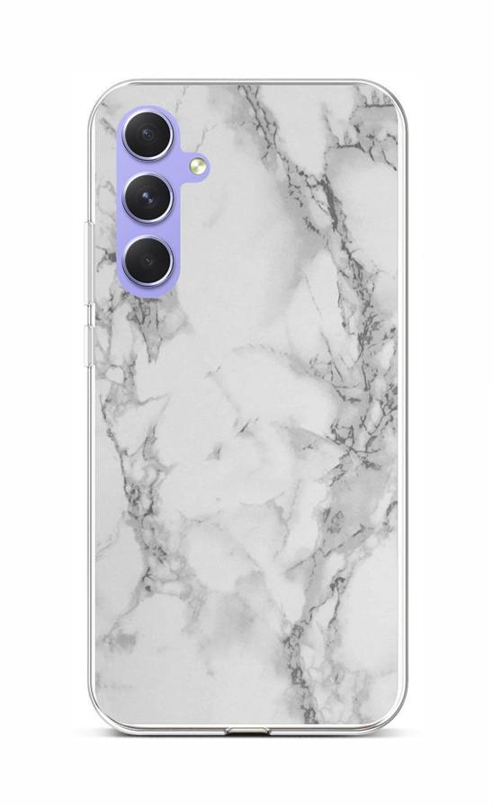 Zadní kryt STYLE na Samsung A54 5G Mramor bílý