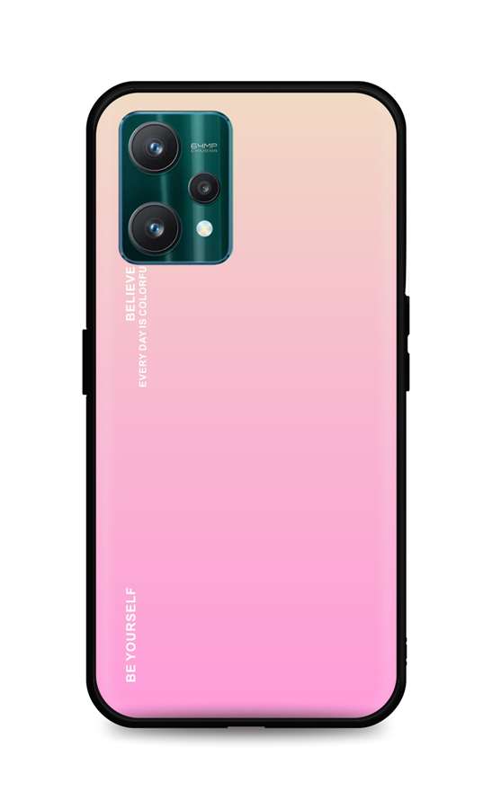 Levně Kryt TopQ LUXURY Realme 9 Pro pevný duhový meruňkový 73235 (pouzdro neboli obal na mobil Realme 9 Pro)