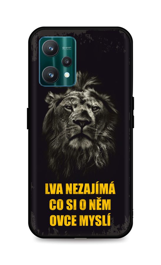 Zadní silikonový kryt DARK na Realme 9 Pro Lev