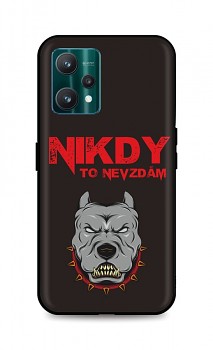 Zadní silikonový kryt DARK na Realme 9 Pro Nikdy to nevzdám