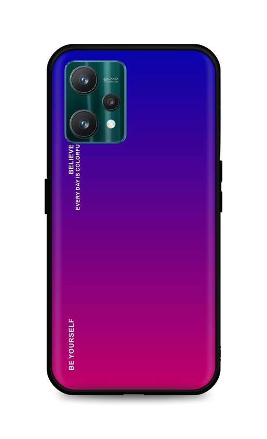 Levně Kryt TopQ LUXURY Realme 9 Pro pevný duhový fialový 73240 (pouzdro neboli obal na mobil Realme 9 Pro)