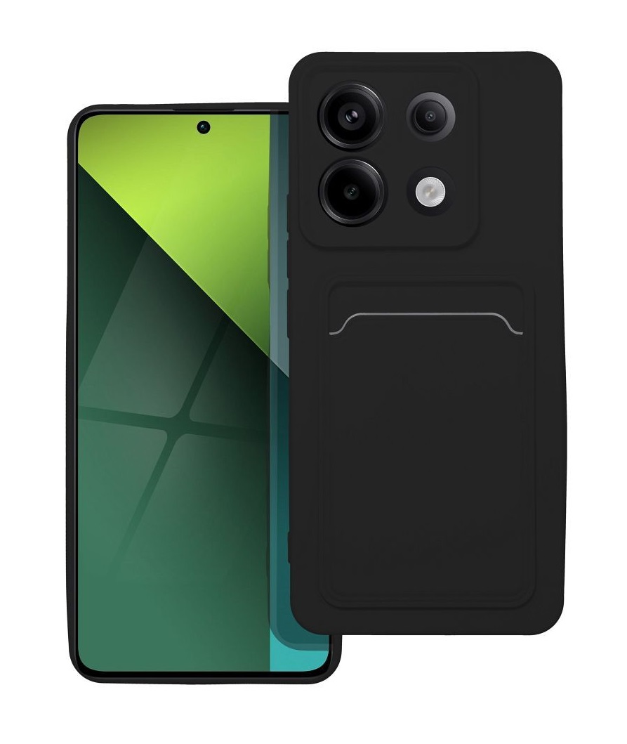 Zadní kryt Card Case na Xiaomi Redmi Note 13 Pro 5G černý