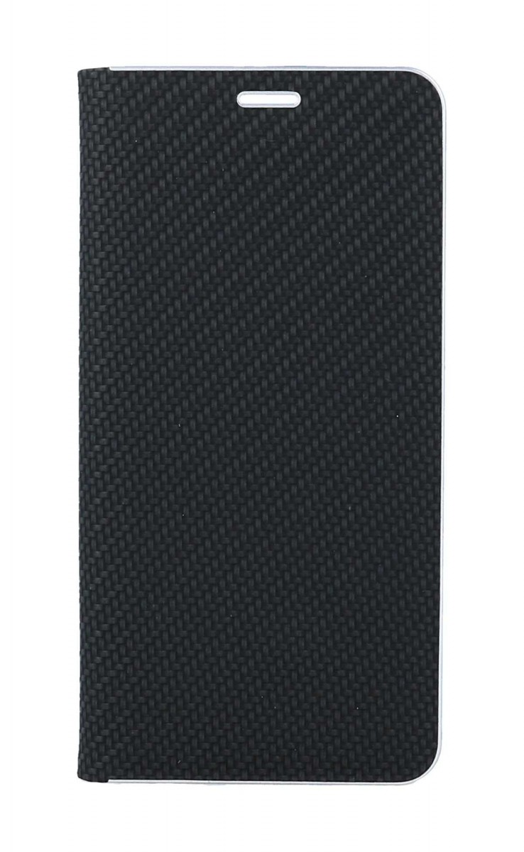 Knížkové pouzdro Luna Carbon Book na Xiaomi Redmi Note 13 Pro 5G černé