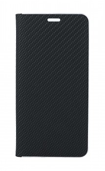 Knížkové pouzdro Luna Carbon Book na Xiaomi Redmi Note 13 Pro 5G černé