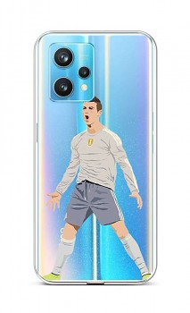 Zadní silikonový kryt na Realme 9 Pro+ Fotbalista