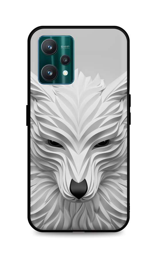 Levně Kryt TopQ LUXURY Realme 9 Pro pevný Bílý vlk 73263 (pouzdro neboli obal na mobil Realme 9 Pro)