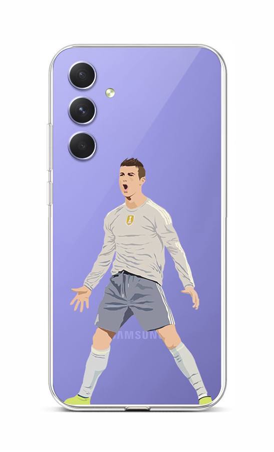 Kryt TopQ Samsung A54 5G Fotbalista 93268 (pouzdro neboli obal na mobil Samsung A54 5G)