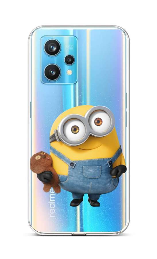 Levně Kryt TopQ Realme 9 Pro+ silikon Minion Kid 73270 (pouzdro neboli obal na mobil Realme 9 Pro+)
