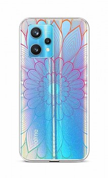 Zadní silikonový kryt na Realme 9 Pro+ Rainbow Mandala