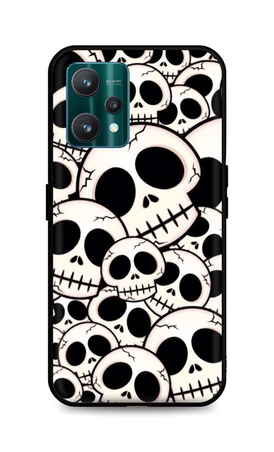 Zadní pevný kryt LUXURY na Realme 9 Pro Skulls