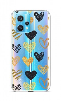Zadní silikonový kryt na Realme 9 Pro+ Srdce