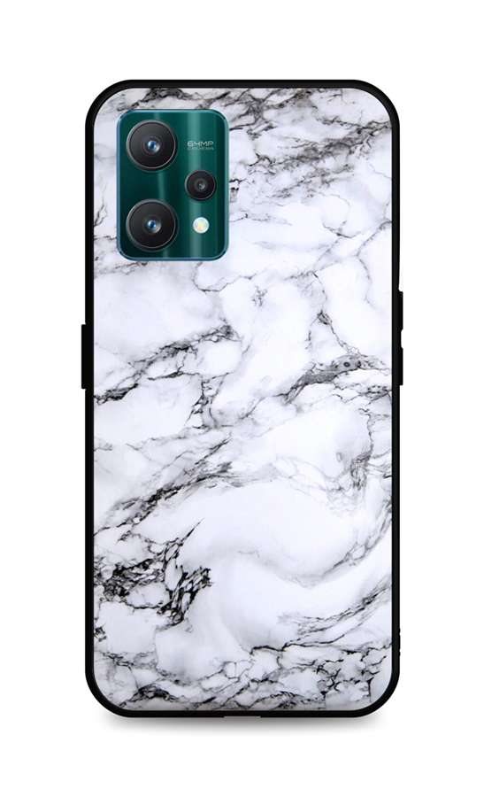 Zadní pevný kryt LUXURY na Realme 9 Pro Marble White