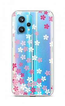 Zadní silikonový kryt na Realme 9 Pro+ Pink Blossom