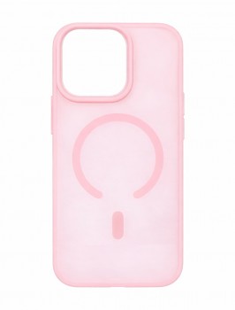 Kryt Tel Protect Mist Matte MagSafe pro iPhone 15 Pro světle růžový