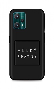 Zadní silikonový kryt DARK na Realme 9 Pro Velký špatný