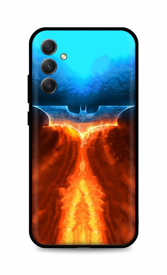 Levně Kryt TopQ Samsung A54 5G Fiery Batman 93290 (pouzdro neboli obal na mobil Samsung A54 5G)