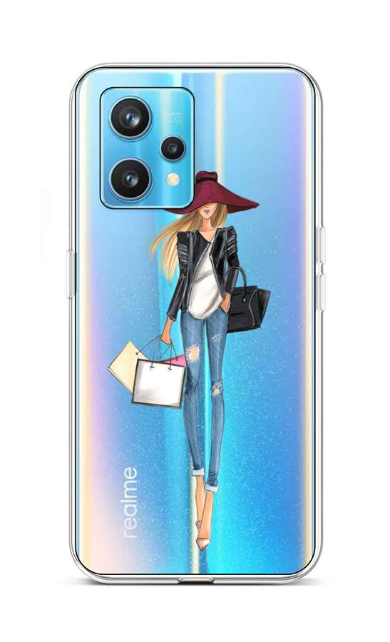 Levně Kryt TopQ Realme 9 Pro+ silikon Lady 2 73297 (pouzdro neboli obal na mobil Realme 9 Pro+)