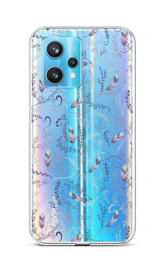 Levně Kryt TopQ Realme 9 Pro+ silikon Peříčka 2 73299 (pouzdro neboli obal na mobil Realme 9 Pro+)