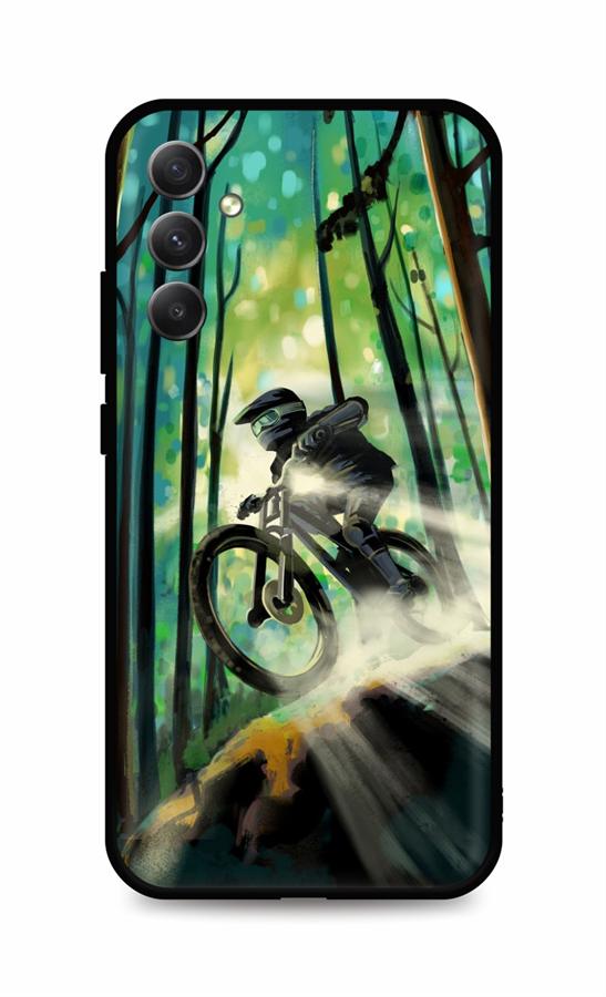 Levně Kryt TopQ Samsung A54 5G Mountain Bike 93302 (pouzdro neboli obal na mobil Samsung A54 5G)