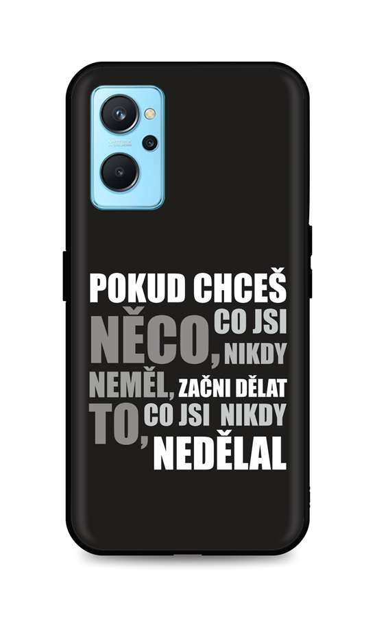 Zadní silikonový kryt DARK na Realme 9 Pro+ Moto