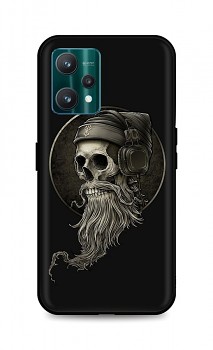 Zadní silikonový kryt DARK na Realme 9 Pro Music Skeleton