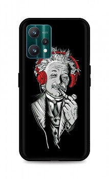 Zadní silikonový kryt DARK na Realme 9 Pro Albert Einstein